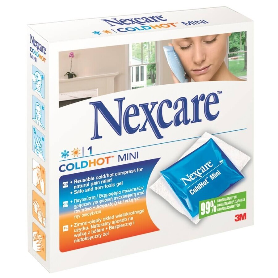 Cold Hot Mini compresses thérapeutiques chaudes/froides, Nexcare