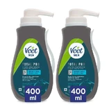Veet Men Sensitive Skin Enthaarungscreme, 2x400ml