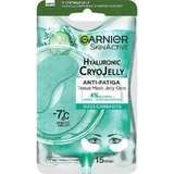 Garnier Tissue Mask Hyaluronic Cryo Jelly Anti-Fatigue Oogcontour Masker. 4% Glycerine + Menthol + Hyaluronzuur