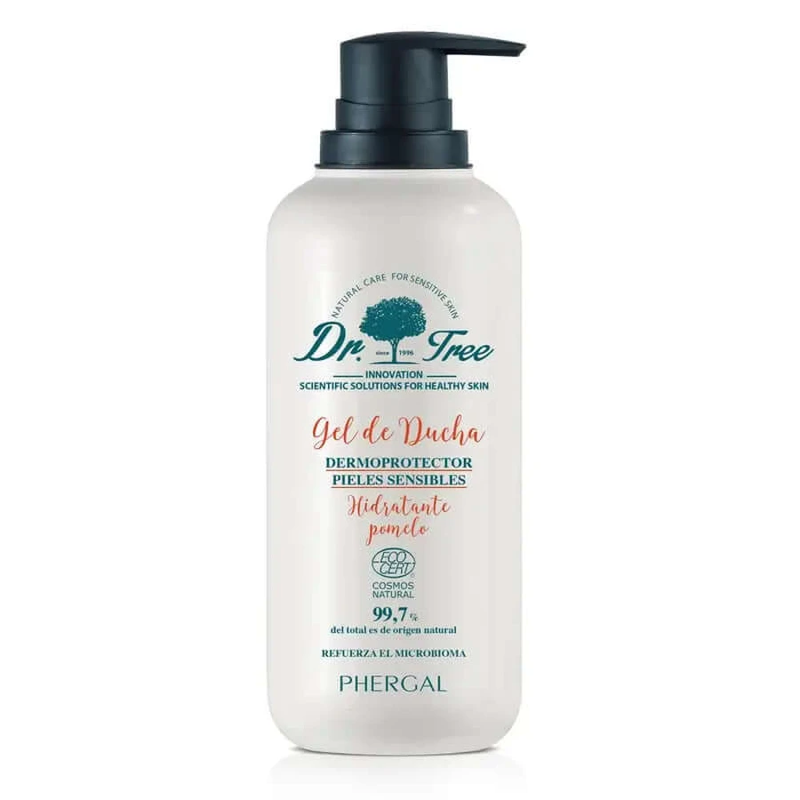 Tree Natural Gel Douche Pamplemousse Hydratant Peau Sensible 500Ml