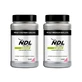 Ndl Pro-Gesundheit Molkenprotein-Isolat - Isoliertes Protein, Erdbeere Sensation , 2X500 G