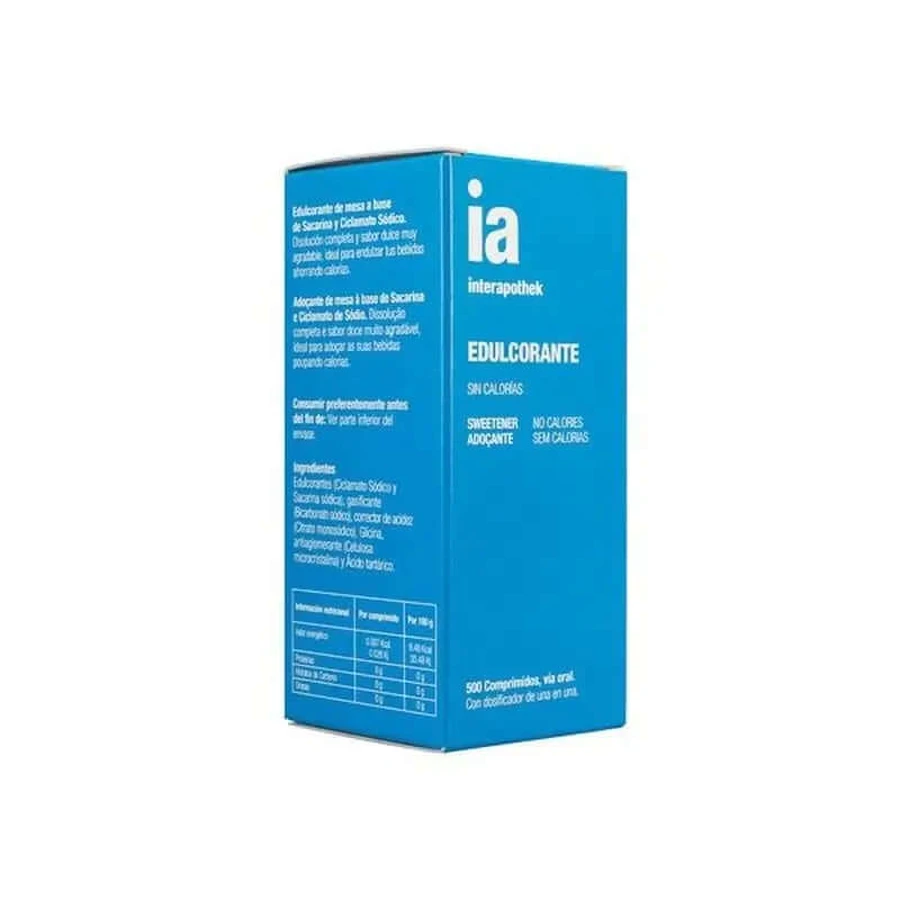Interapothek Sweetener, 500 kapsułek: ceny i cechy