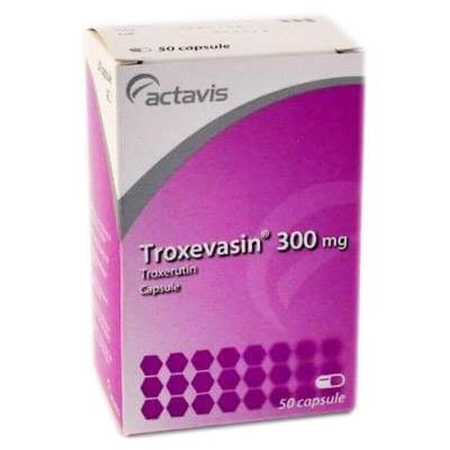 Troxevasin, 50 gélules, Actavis