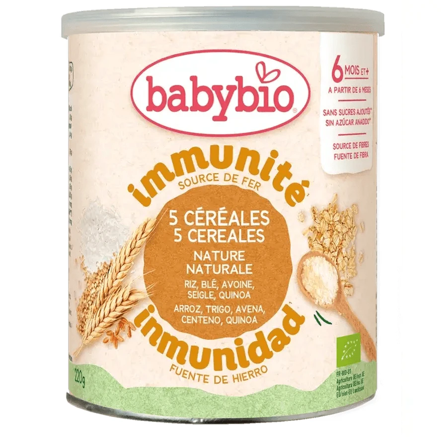 Babybio Cereali Natura, 220 gr