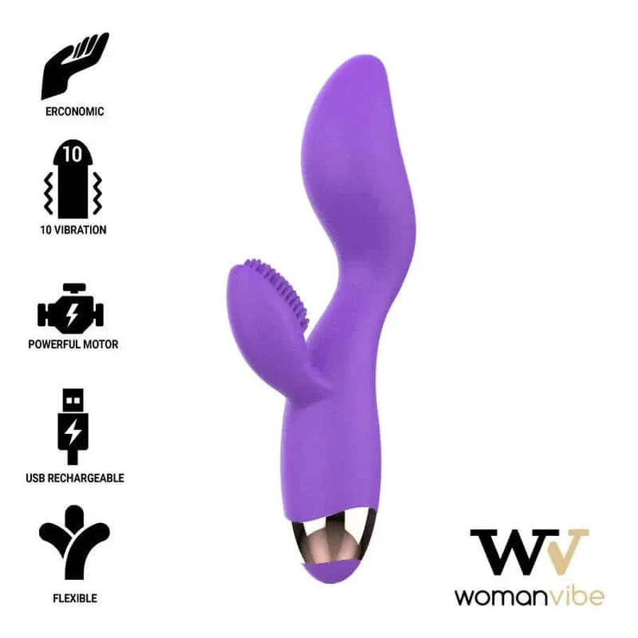 Wibrator silikonowy Womanvibe Donna z możliwością ładowania: ceny i cechy