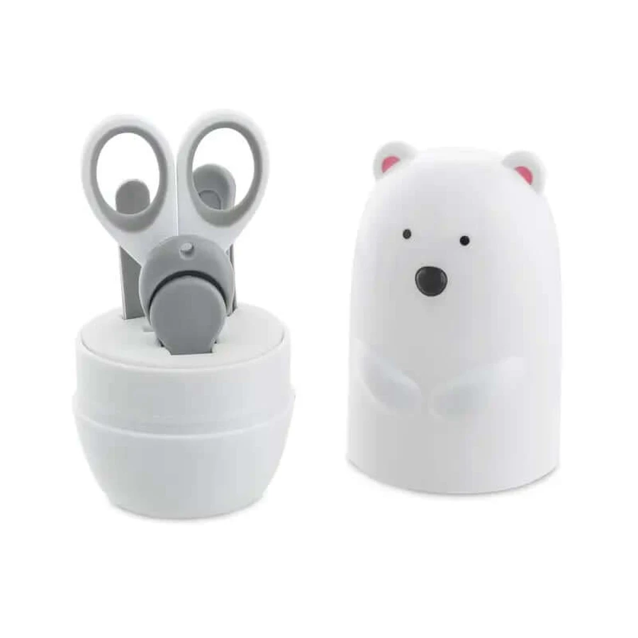 Set de manichiură de călătorie Chicco - Urs polar
