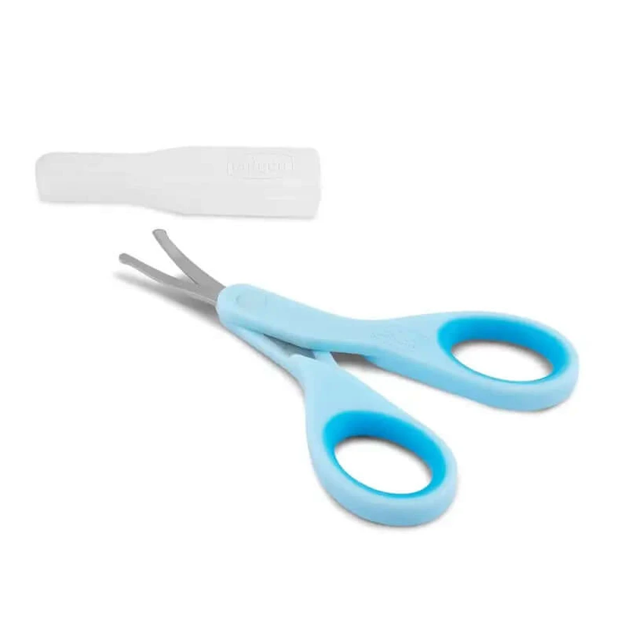 Chicco Tijeras Borde Seguridad Azul