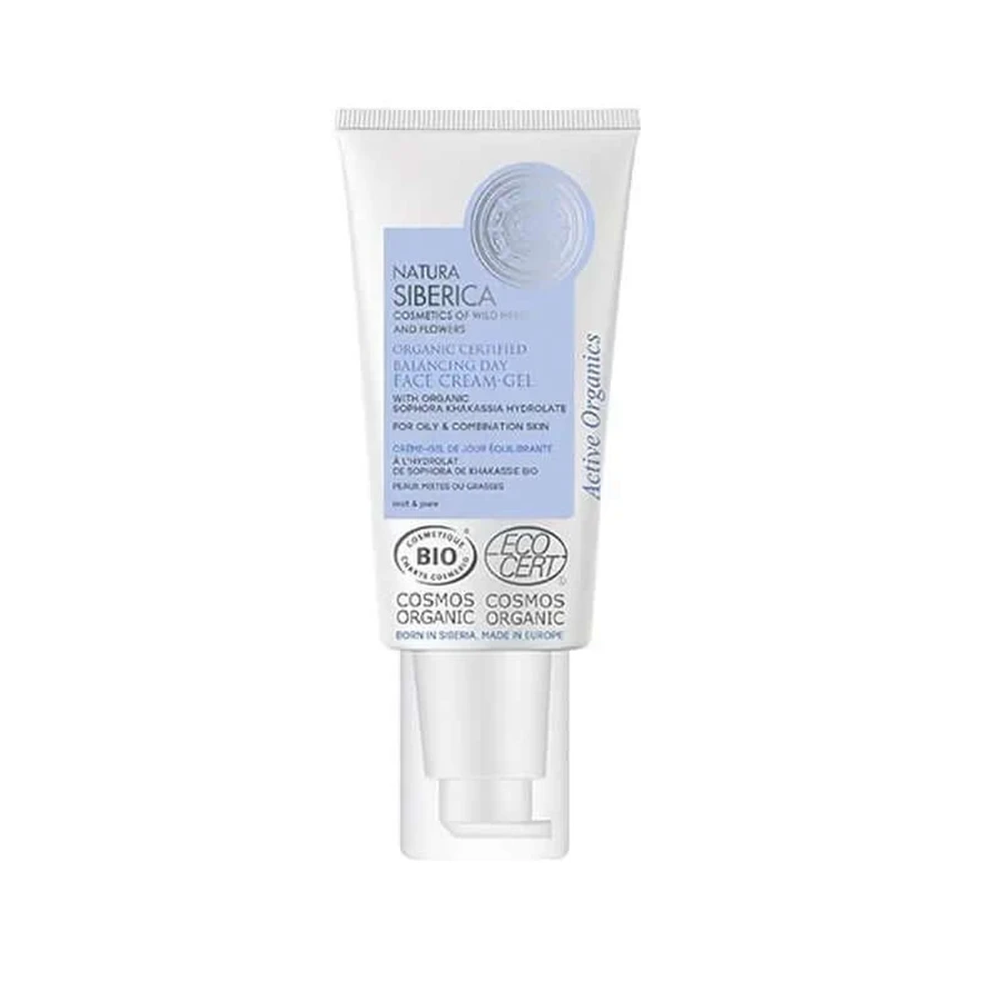 Natura Siberica Ns Gezichtsbehandelingen Nieuwe Balancerende Gezichtscremigel Vette Gemengde Huid Na, 50 ml