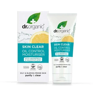 Dr.Organic Skin Clear Gesichtscreme Akne oder fettige Haut, 50 ml