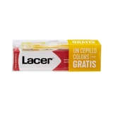 Lacer Tandpasta 125 Ml + Penseel Kleuren