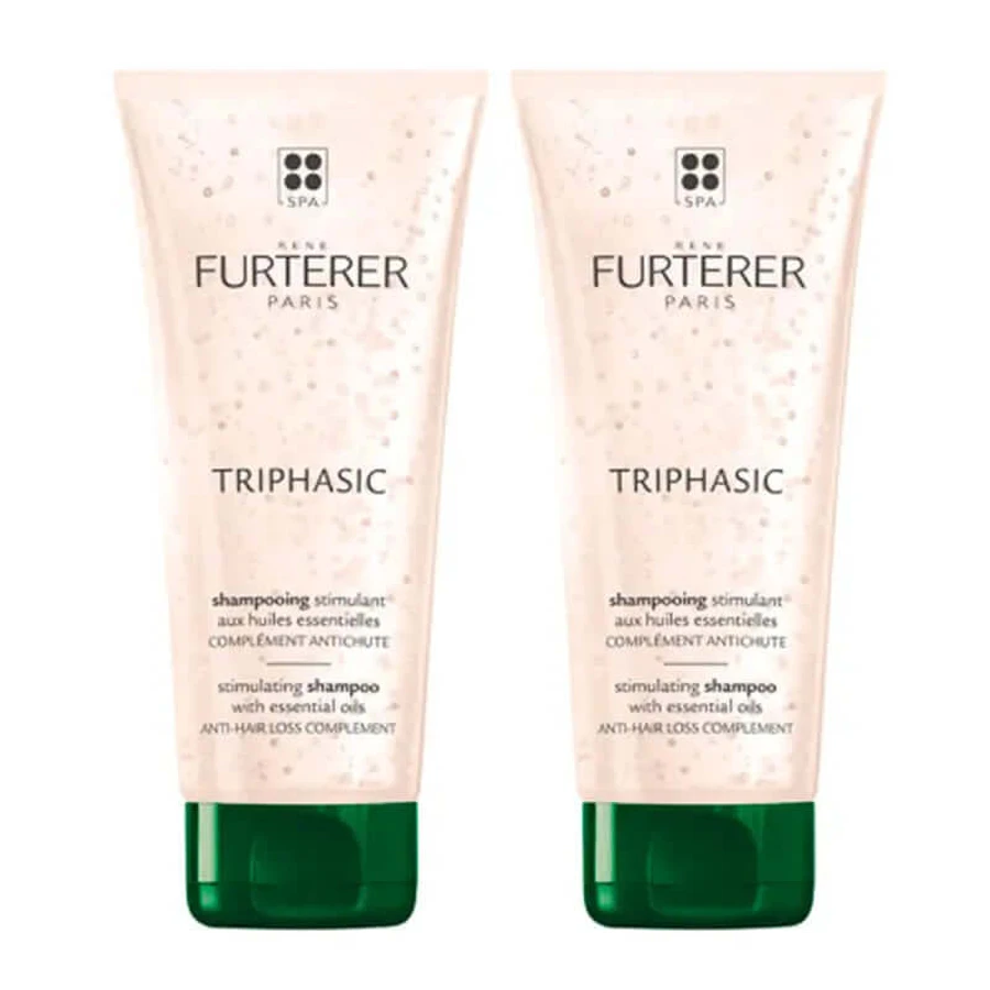 Rene Furterer Pack Triphasic champú complemento anticaída, 2x200 ml