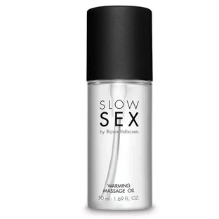 Bijoux Slow Sex Rozgrzewający olejek do masażu 50 ml