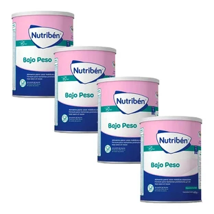 Nutribén Low Weight Milk, 4 X 400 gr.