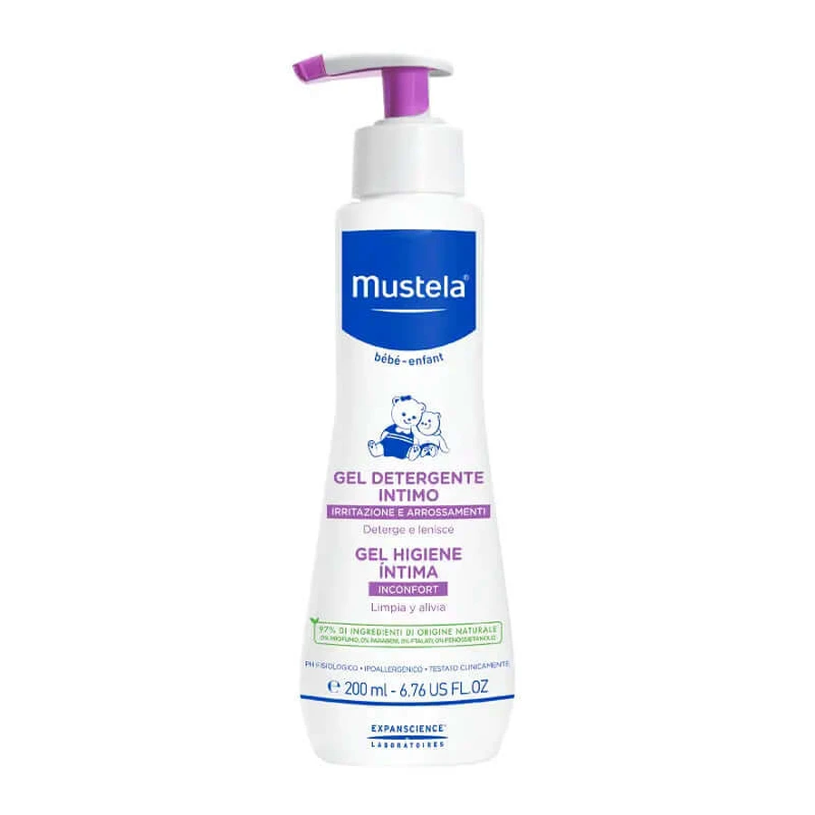 Żel do higieny intymnej Mustela, 200 ml: ceny i cechy