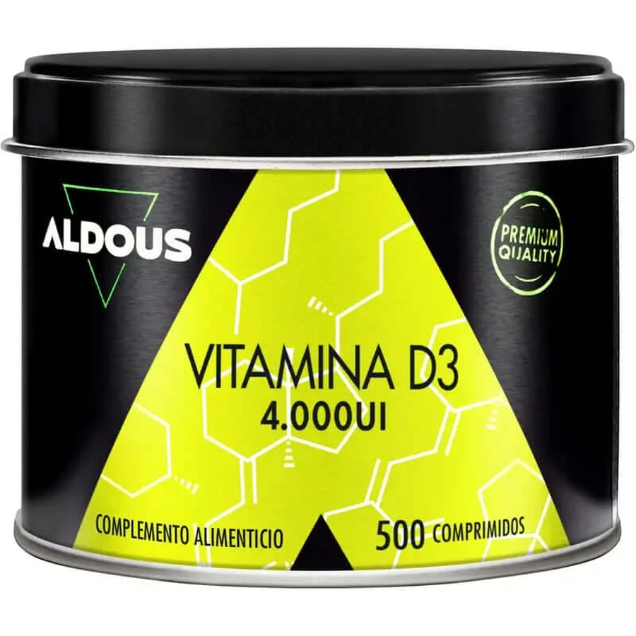 Aldous Bio Vitamin D3 4000 Ui Aldous , 500 Tabletten