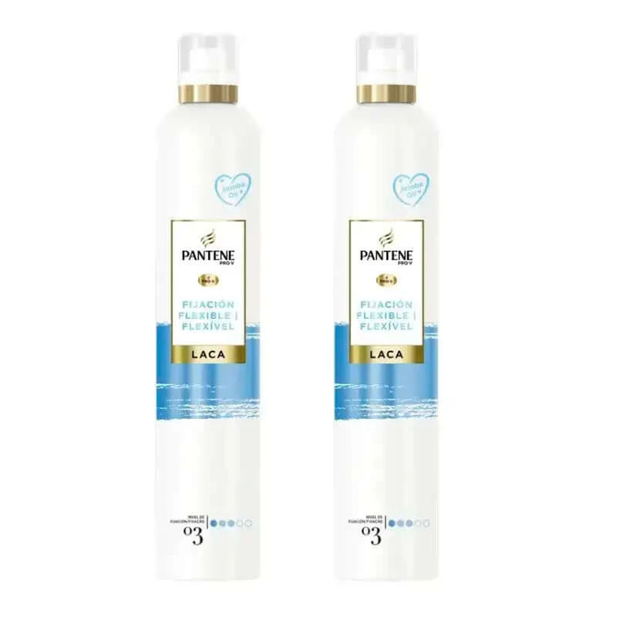 Pantene Pro-V Hold Hold With Movement Fixatif, Pack 2 x 370 Ml