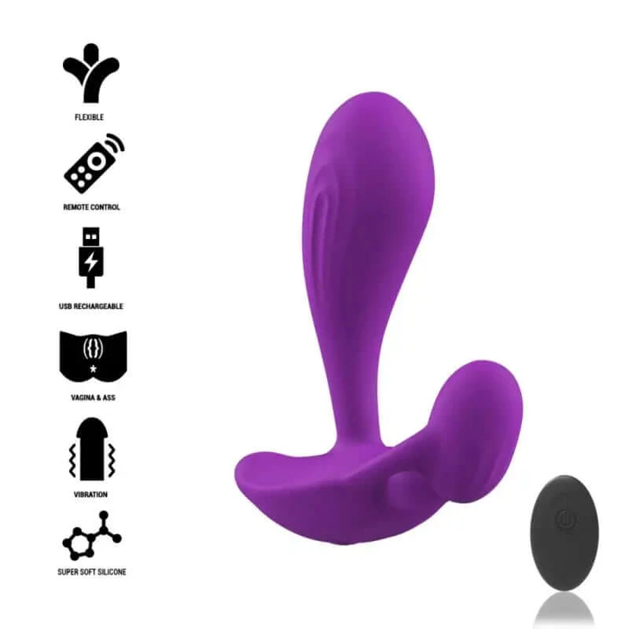 Intense Toys Shelly Anal Plug Télécommande Violet