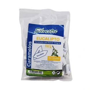 Silvestre Caramelos De Eucalipto Azucar De Caña 150Gr