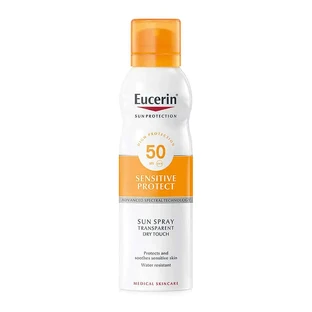 Eucerin Spray przeciwsłoneczny Transparent Dry Touch SPF50+, 200 ml