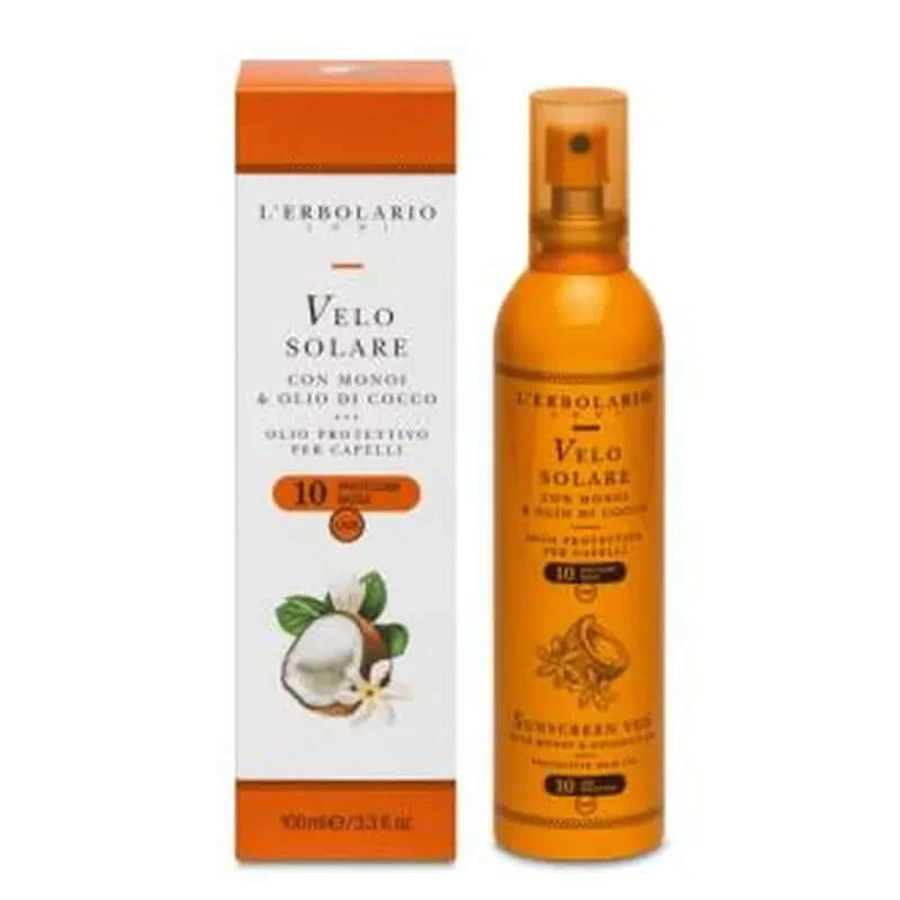 L'Erbolario Solar Veil With Monoi And Coconut Spf10 100 ml: ceny i cechy
