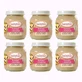 Babybio Apple Banana, opakowanie 6 x 130 gr