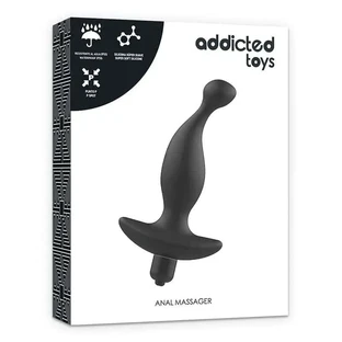 Addicted Toys Noir Vibrant Anal Massager Modèle 1