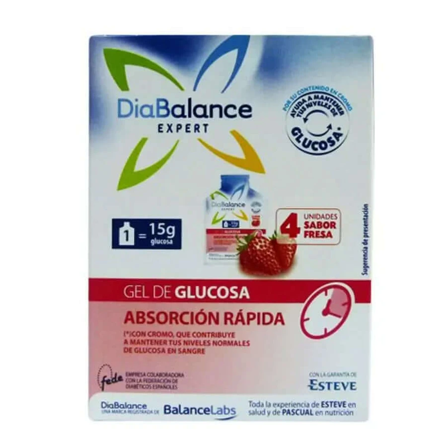 Diabalance Expert Glucose Gel Rapid Absorption, 4 sachets
