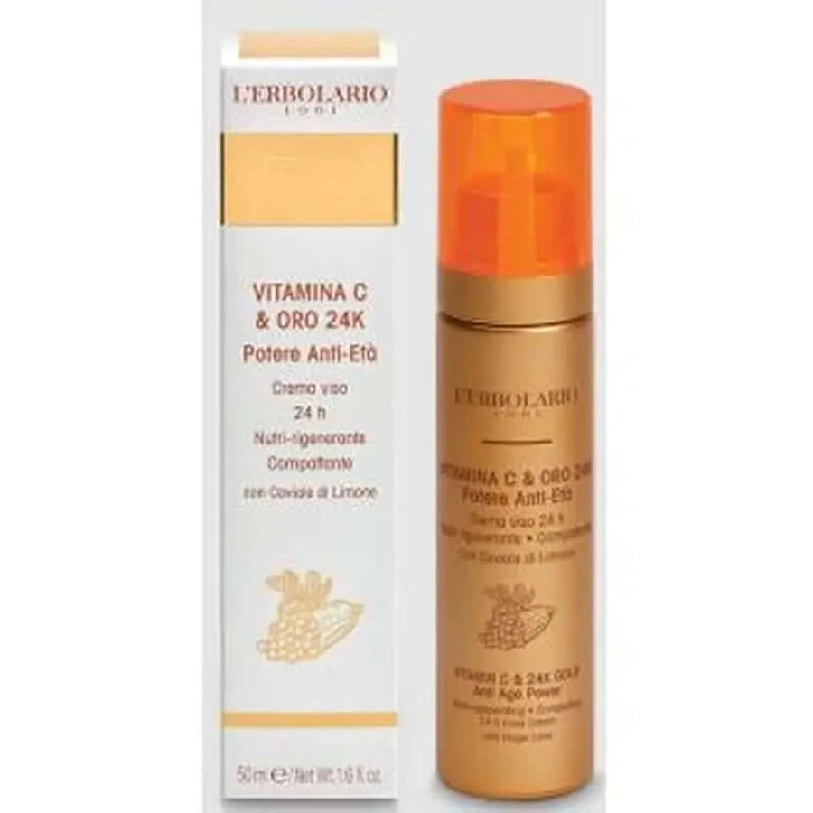 L'Erbolario Vitamin C Gold Anti-Aging Cream 50 ml: ceny i cechy