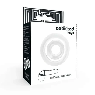 Addicted Toys Potenz Set di anelli per pene chiari