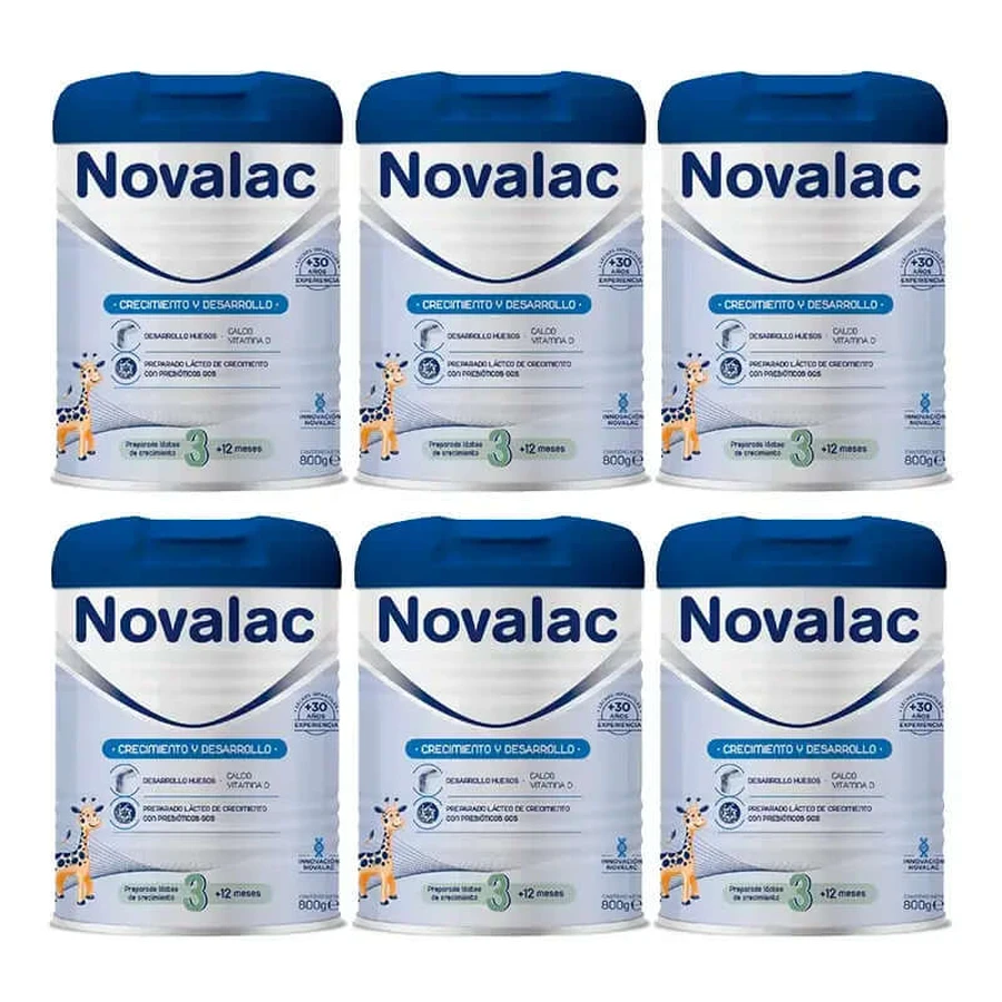 Novalac 3 Growing-Up Milk, 6X800 Gr