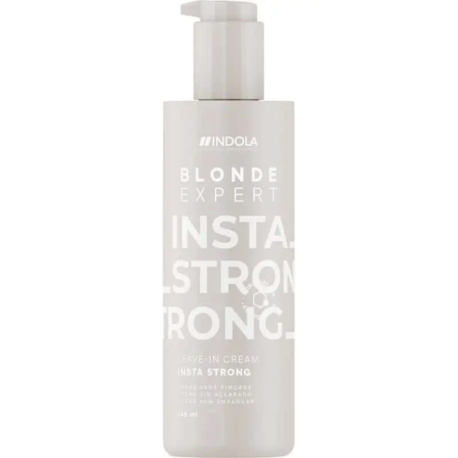 Indola Insta Strong Professional Blonde Leave-In Cream, 145 Ml