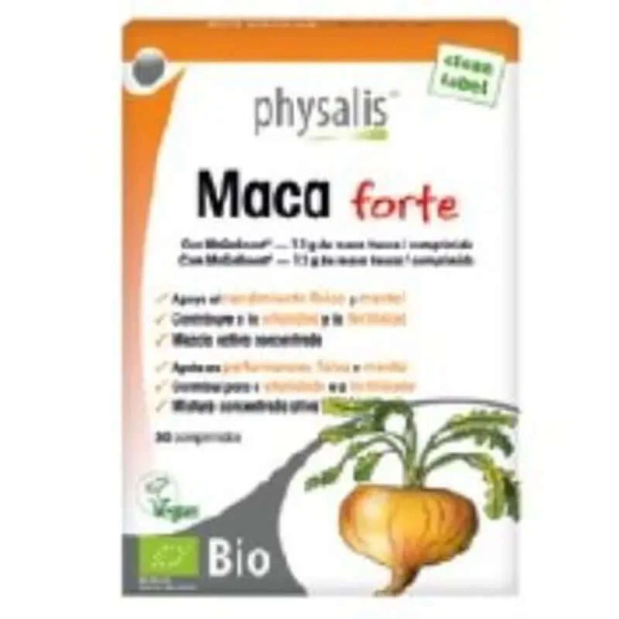 Physalis Maca Forte 30 tabletten Bio
