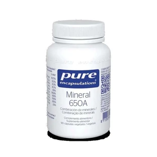 Pure Encapsulations Mineraal 650 A , 90 capsules