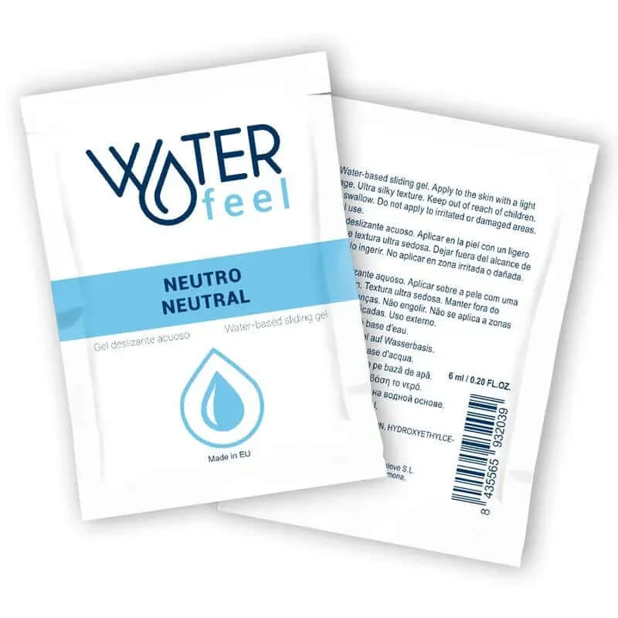 Gel de alunecare pe bază de apă Waterfeel - Neutru 6 Ml