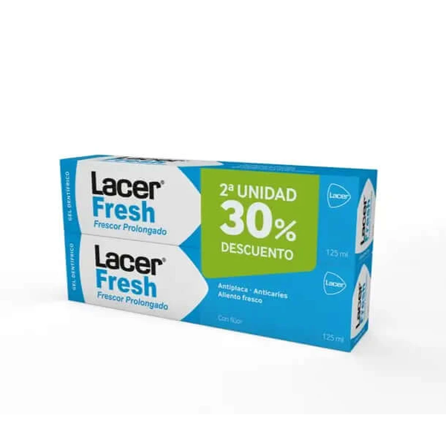 Lacer Fresh Double Gel 125 Ml