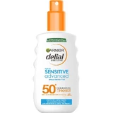Garnier Delial Sensitive Advanced Ip50+ Para Pieles Claras, Sensibles E Intolerantes Al Sol. Resistente Al Agua,150Ml