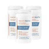 Ducray Anacaps Reactiv Haarausfall Nahrungsergänzungsmittel, Pack 3 x 90 Tabletten