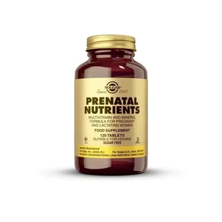Solgar Nutrients Prenatales, 120 tablets
