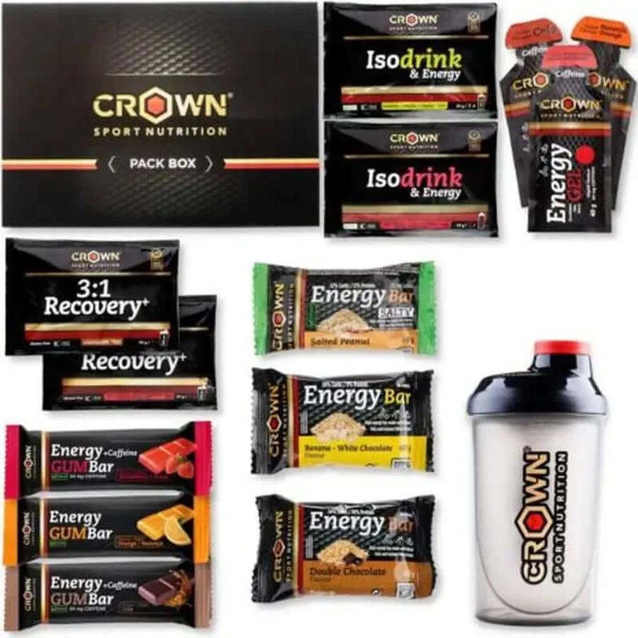 Crown Sport Nutrition Endurance Tester 3.0 Pack With 550Ml Drum