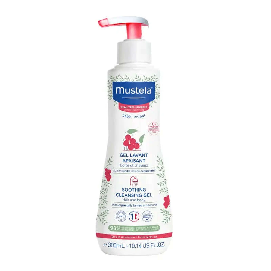 Mustela Creamy Comfort Badegel mit Schisandra Bio, 300 ml