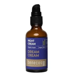 Benecos Intensywny krem arganowy na noc 50 ml. Bio Vegan