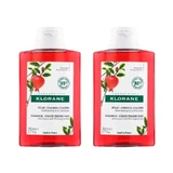 Klorane Granatapfel-Extrakt Shampoo 2X200 Ml
