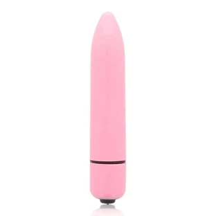 Glanzende Dunne Vibrator Roze