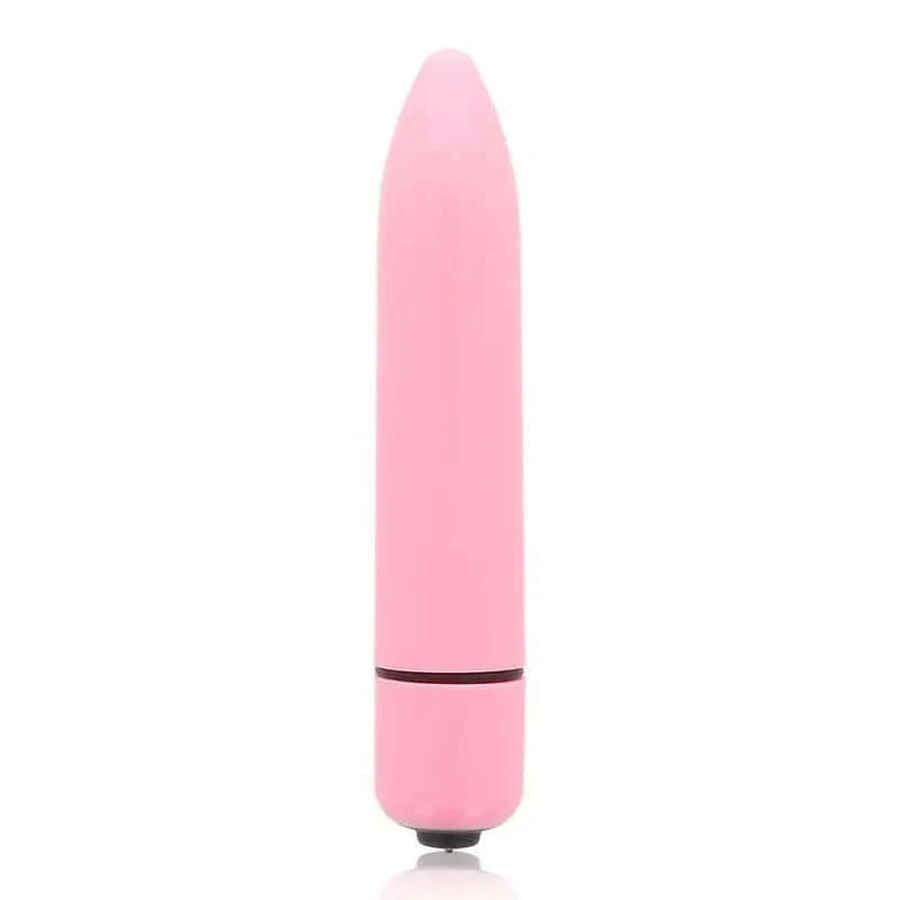 Glanzende Dunne Vibrator Roze