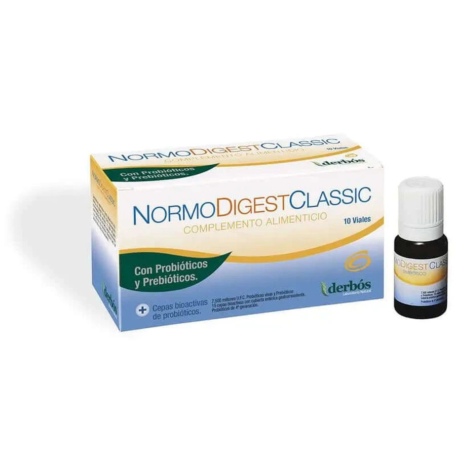 Dherbos Normodigest Classic Symbiotic , 10 flacons