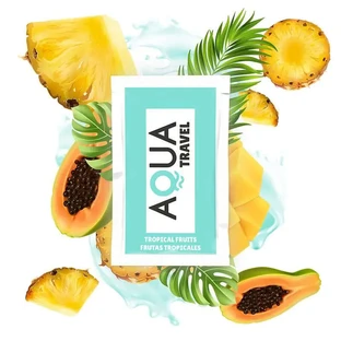 Lubrykant na bazie wody Aqua Travel o smaku owoców tropikalnych - 6 ml