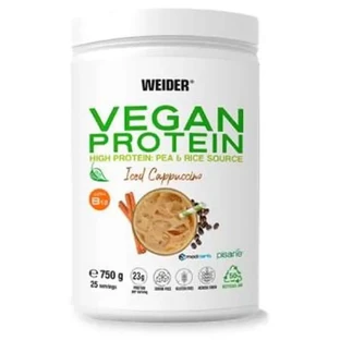 Weider Weider Vegan Protein Cappuccino eisgekühlt 750Gr