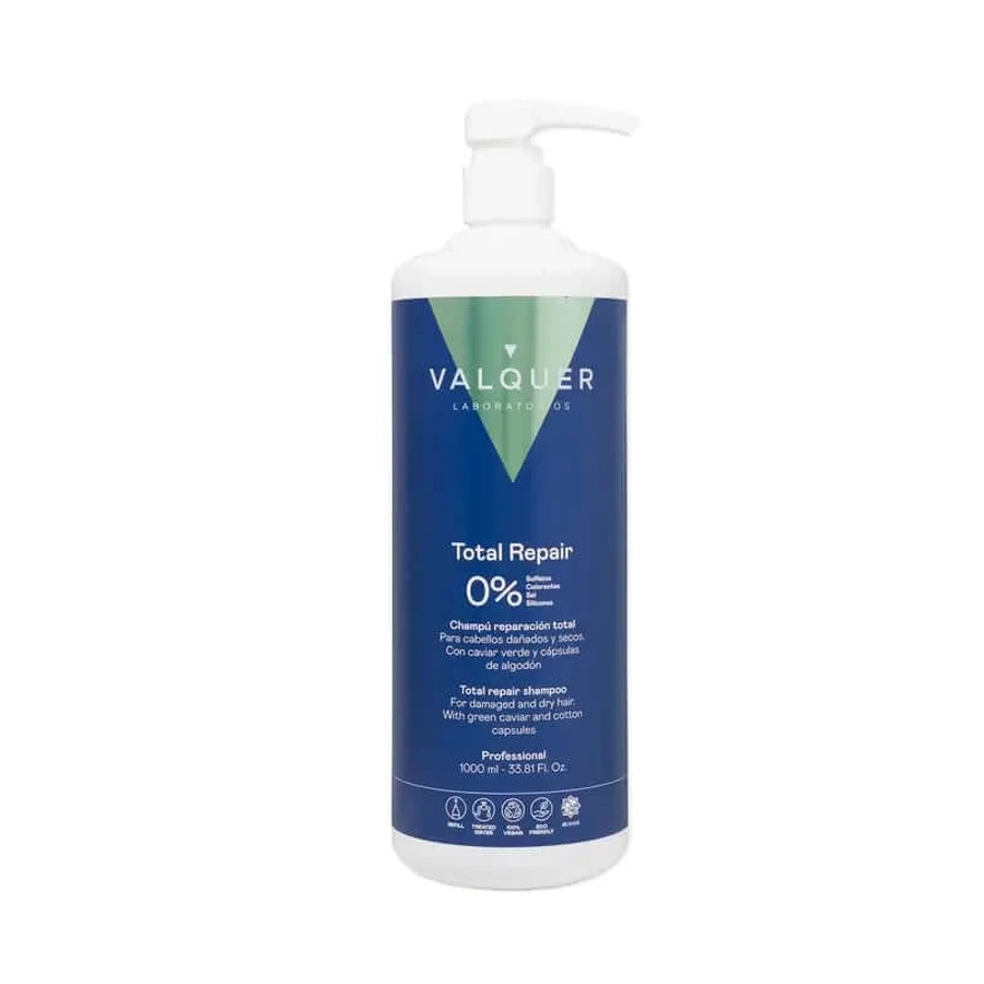 Valquer Hair Care Total Repair Shampooing, 1000 ml