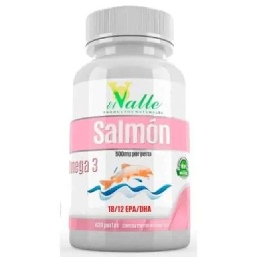 Huile de saumon El Valle 400 perles