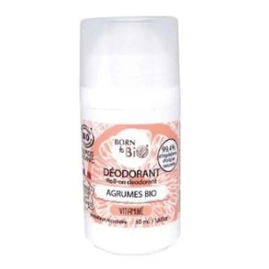 Born To Bio Déodorant aux agrumes 50Ml. Bio
